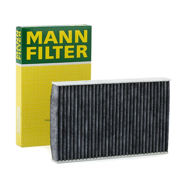 MANN-FILTER CUK 2940 Filtro aria abitacolo Filtro al carbone attivo, 285 mm x 176 mm x 36 mm Citroen C4 2019 di qualità originale
