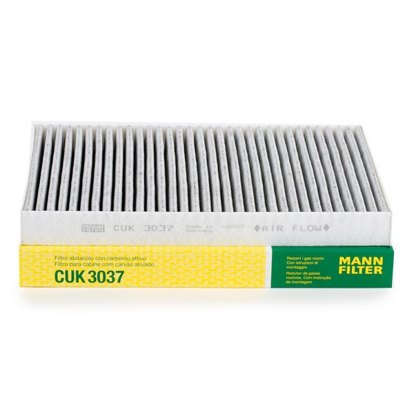 Buy Pollen filter MANN-FILTER CUK 3037 - AUDI Air conditioning parts online