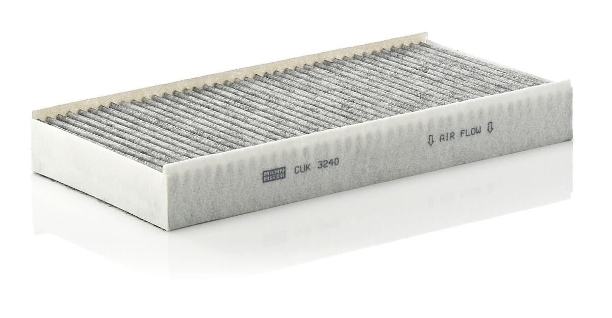 MANN-FILTER Activated Carbon Filter, 314 mm x 152 mm x 40 mm Width: 152mm, Height: 40mm, Length: 314mm Cabin filter CUK 3240 buy