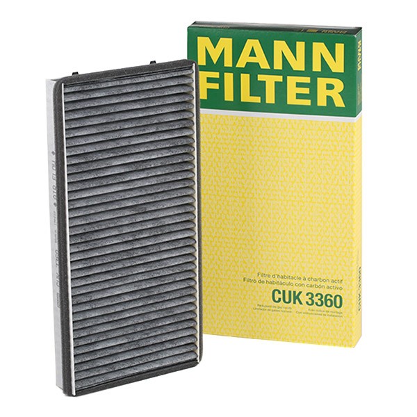 MANN-FILTER CUK 3360 Pollen filter PORSCHE experience and price