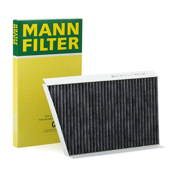 MANN-FILTER CUK 3461 Kabinenluftfilter Aktivkohlefilter Mercedes in Original Qualität