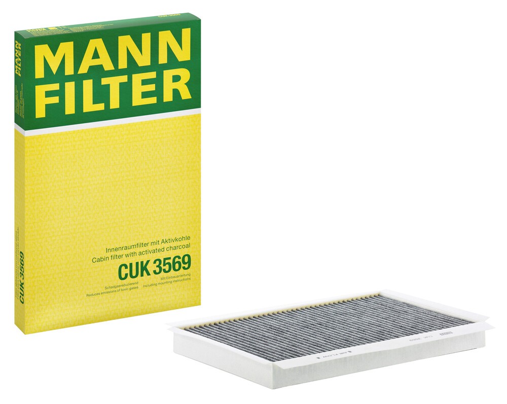 MANN-FILTER Filtre d'habitacle VW,MERCEDES-BENZ CUK 3569 68012876AA,K68012876AA,9068300318 A9068300318,2E0819638A,JZW819653C