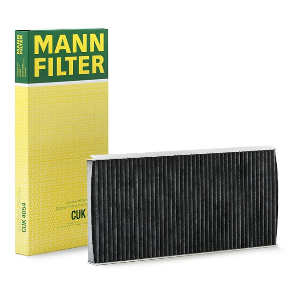 MANN-FILTER Activated Carbon Filter, 394 mm x 185 mm x 32 mm Width: 185mm, Height: 32mm, Length: 394mm Cabin filter CUK 4054 buy