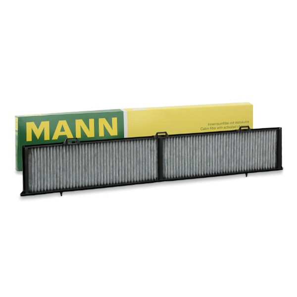 MANN-FILTER CUK 8430 Pollen filter Activated Carbon Filter, 810 mm x 123 mm x 20 mm