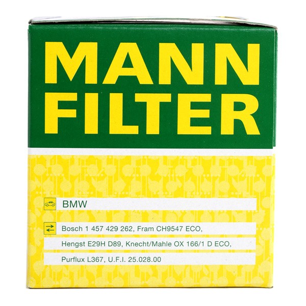 HU 815/2 x Filter für Öl MANN-FILTER in Original Qualität