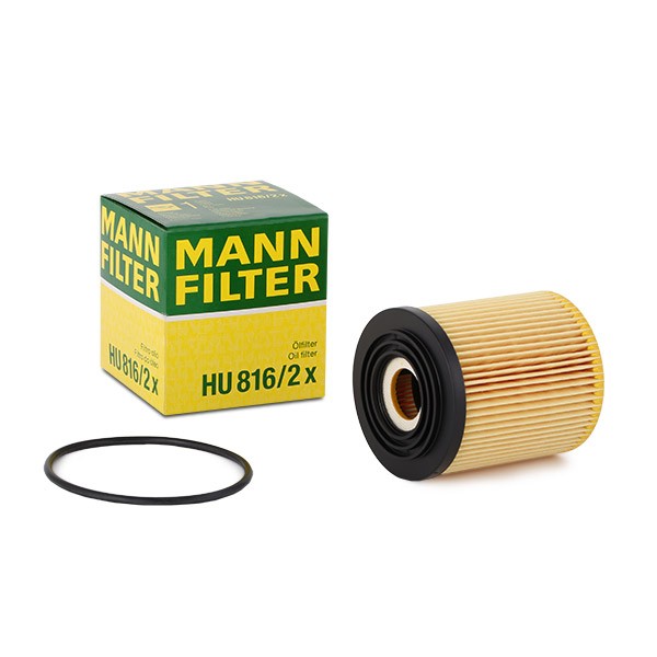 MANN-FILTER Filtre à huile HU 816 X – Lot de filtres à huile avec joint/lot  de joints – Pour véhicules particuliers : : Auto et moto