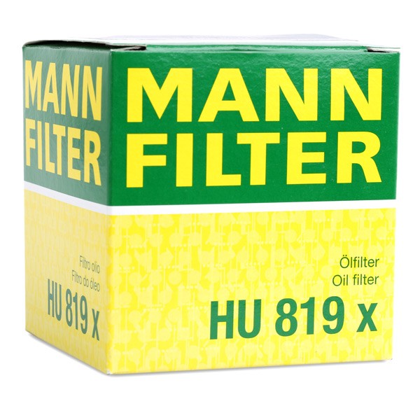 HU819x Motoroljefilter MANN-FILTER - Upplev rabatterade priser