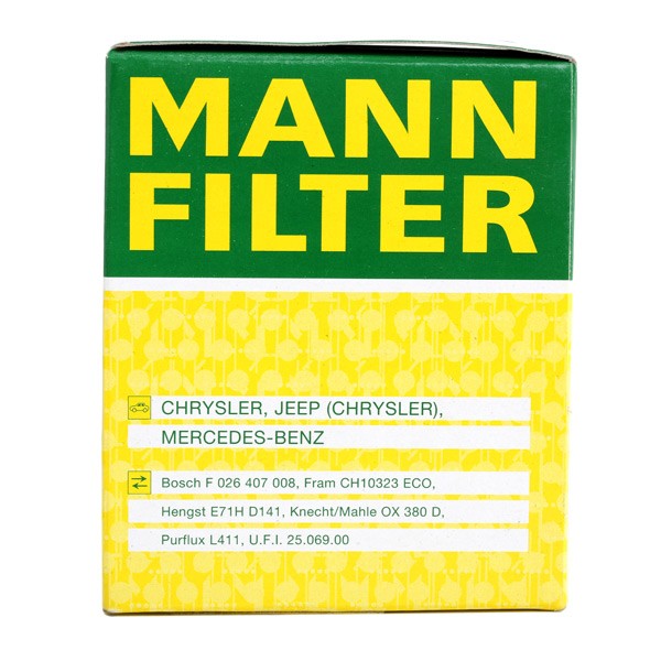 HU 821 x Filter für Öl MANN-FILTER in Original Qualität