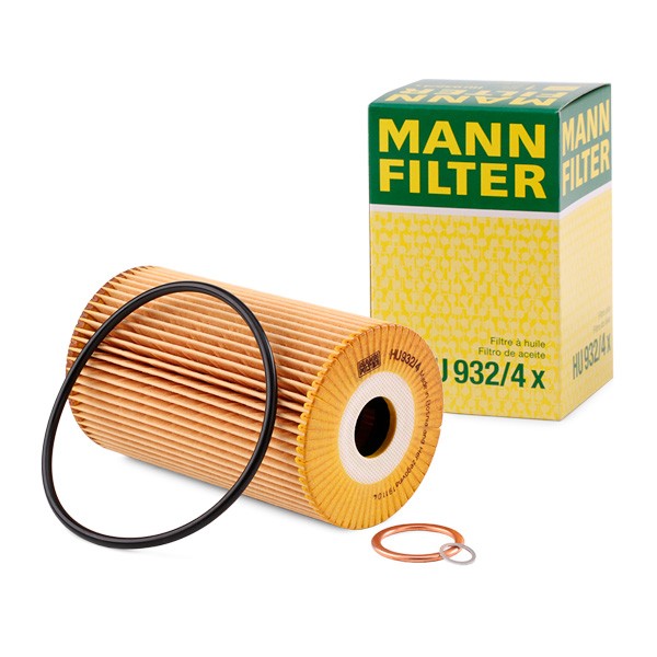 MANN-FILTER HU 932/4 x Ölfilter für MERCEDES-BENZ LP LKW in Original Qualität