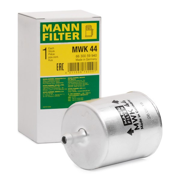 DUCATI 800 Kraftstofffilter Leitungsfilter, 8mm, 8mm MANN-FILTER MWK44