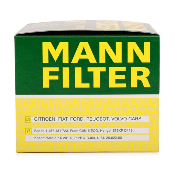 PU1018x Fuel filter PU 1018 x MANN-FILTER with seal
