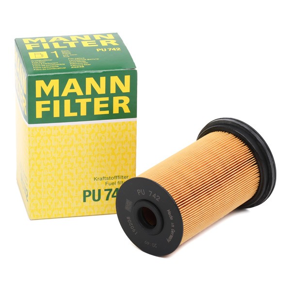 MANN-FILTER Fuel filter PU 742 for BMW 3 Series