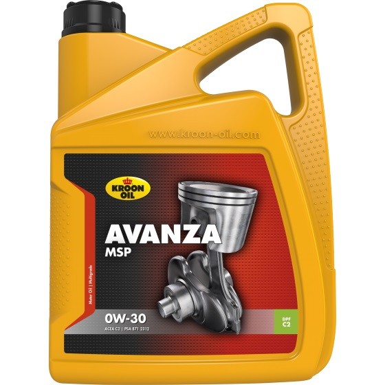 KROON OIL Avanza, MSP 35942 Engine oil 0W-30, 5l