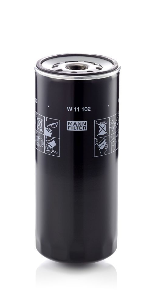 MANN-FILTER W11102 Oil filter 1164406