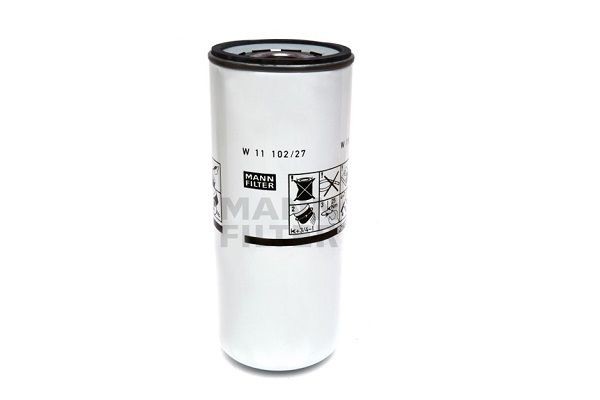 MANN-FILTER W11102/27 Oil filter 478362