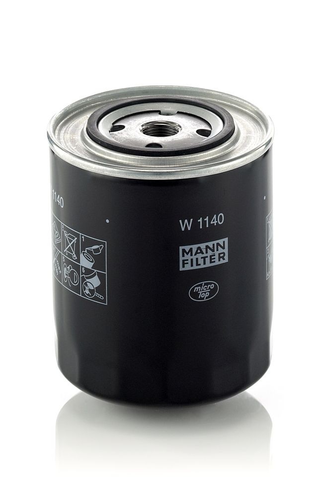 OEM-quality MANN-FILTER W 1140 Engine oil filter