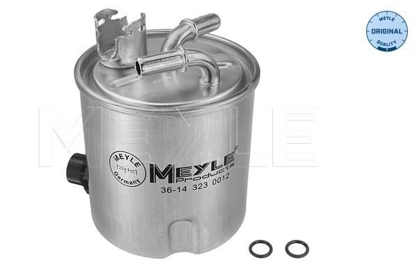 MEYLE 36-14 323 0012 Fuel filter In-Line Filter, 10mm, ORIGINAL Quality