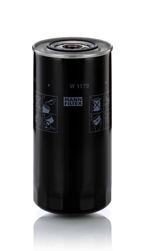 MANN-FILTER W1170 Oil filter 193 0544