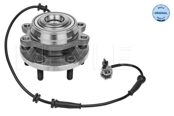 MEYLE 36-14 652 0005 Wheel bearing kit Front Axle, ORIGINAL Quality, with integrated ABS sensor, with integrated wheel bearing, 140 mm, Tapered Roller Bearing
