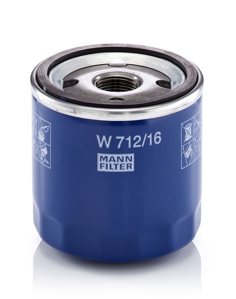 W 712/16 Filtro olio MANN-FILTER prodotti di marca a buon mercato