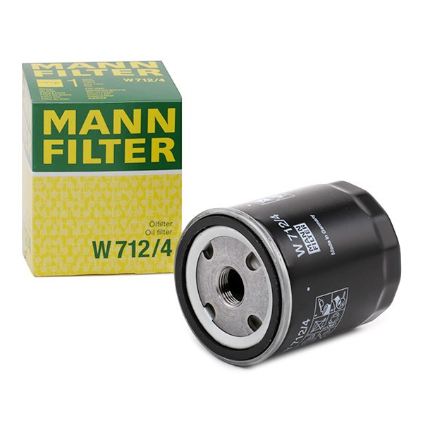 MANN-FILTER Oil filter W 712/4 for RENAULT LAGUNA
