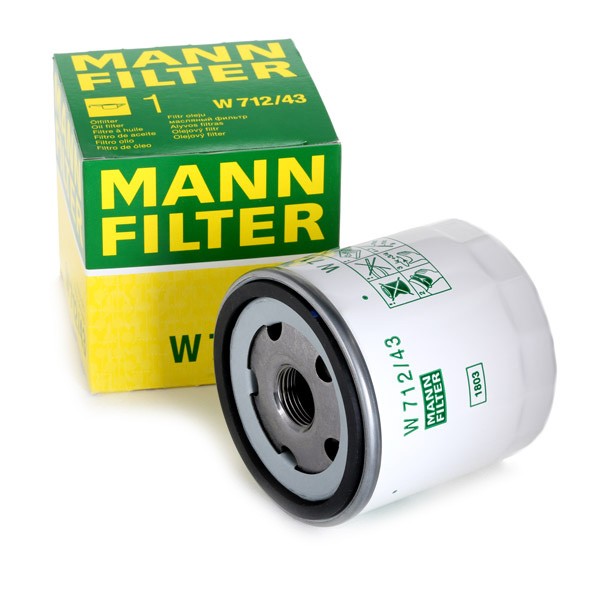 MANN-FILTER Oil filter W 712/43