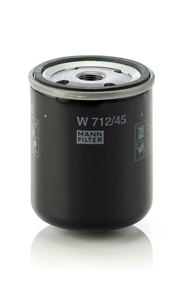 MANN-FILTER W712/45 Fuel filter 332 441