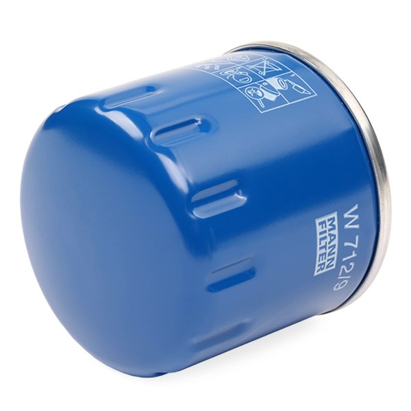 MANN-FILTER W712/9 Engine oil filter M 16 X 1.5, with one anti-return valve, Spin-on Filter