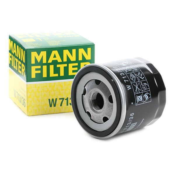 MANN-FILTER Oil filter W 713/36