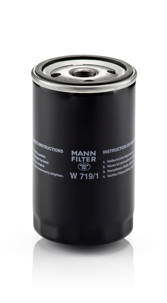 MANN-FILTER W719/1 Oil filter MLS000-149
