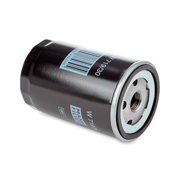 MANN-FILTER W719/30 Engine oil filter 3/4-16 UNF, with one anti-return valve, Spin-on Filter