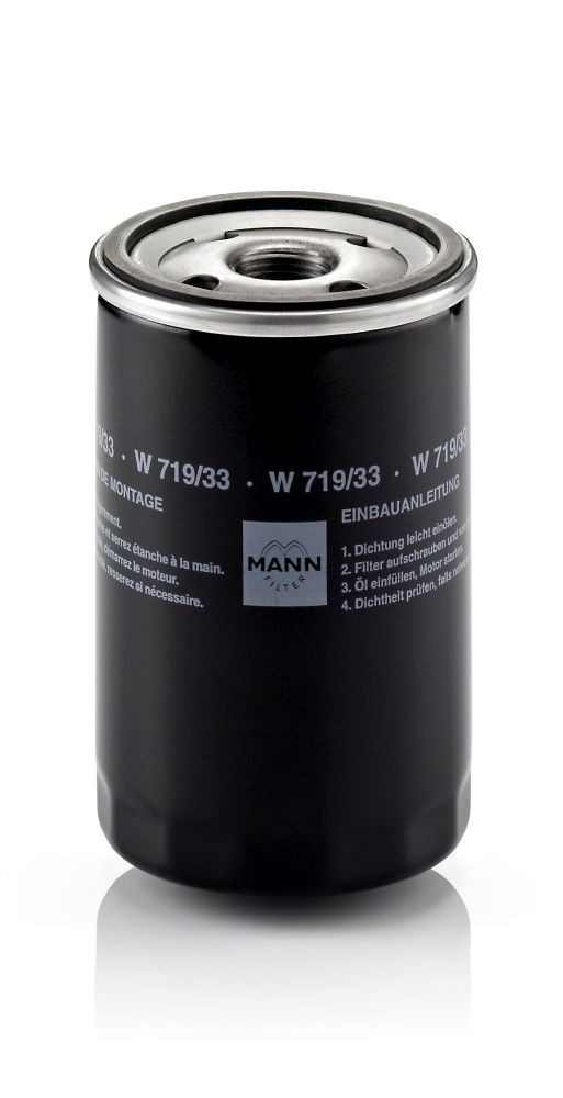 MANN-FILTER W719/33 Oil filter LPW 100161