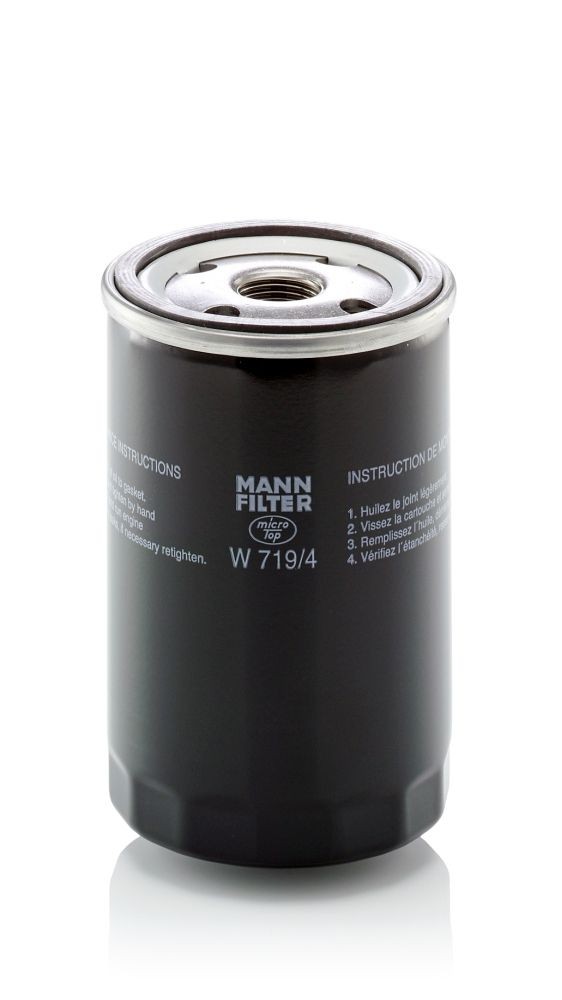 MANN-FILTER W719/4 Oil filter 003 184 06 01