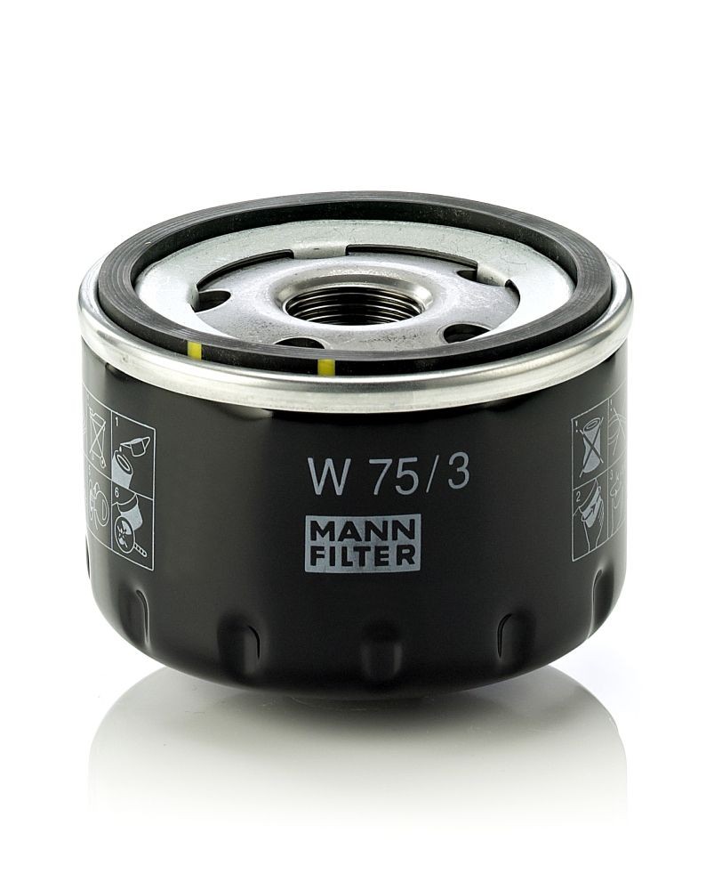 W 75/3 Olejový filter MANN-FILTER originálnej kvality