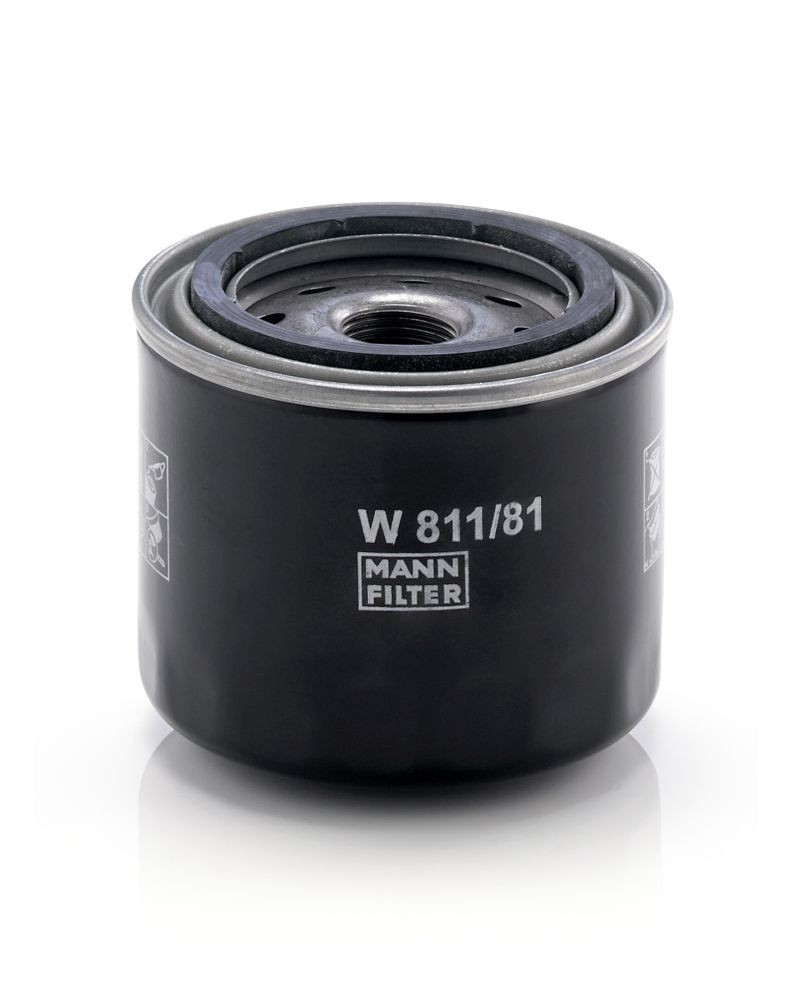 MANN-FILTER 3/4-16 UNF, with one anti-return valve, Spin-on Filter Ø: 82mm, Height: 74mm Oil filters W 811/81 buy
