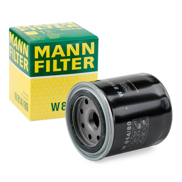 MANN-FILTER Oil filter W 814/80