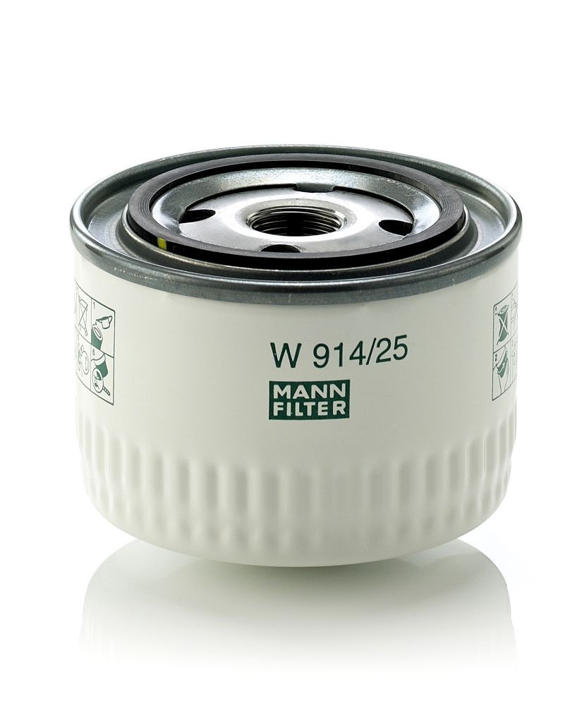 MANN-FILTER W914/25 Oil filter 74 23 246 466