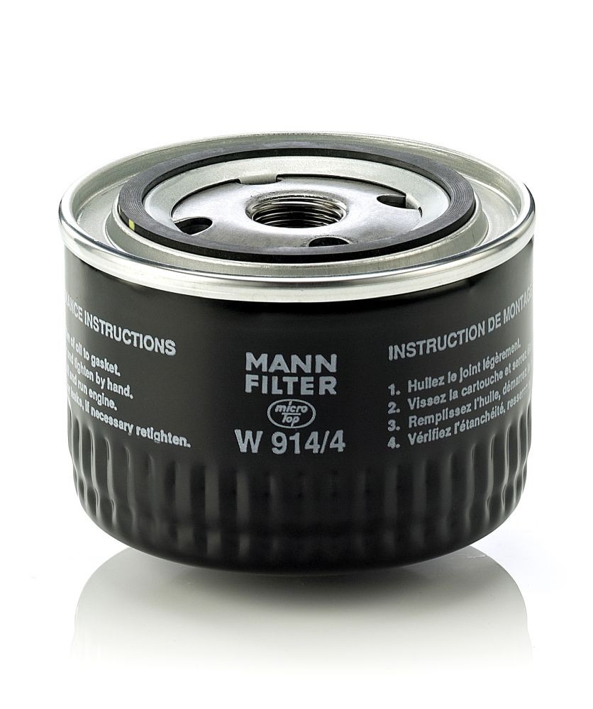 MANN-FILTER W914/4 Oil filter 5 017 809