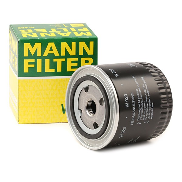 Hummel MANN-FILTER Filtre à huile ÖLFILTER MOTORÖLFILTER W 920/11 92mm 93mm 