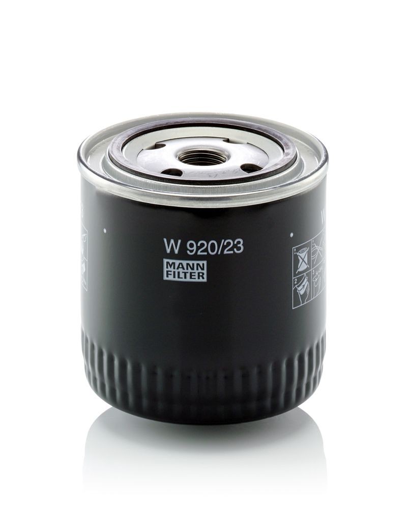 W920/23 Oil filter W 920/23 MANN-FILTER 3/4-16 UNF, Spin-on Filter