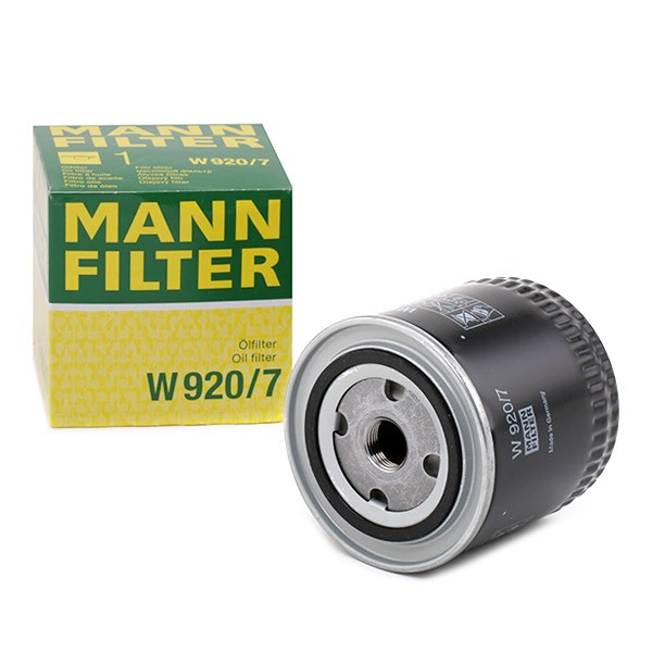 W 920/7 MANN-FILTER Ölfilter, Schaltgetriebe ▷ AUTODOC Preis und Erfahrung