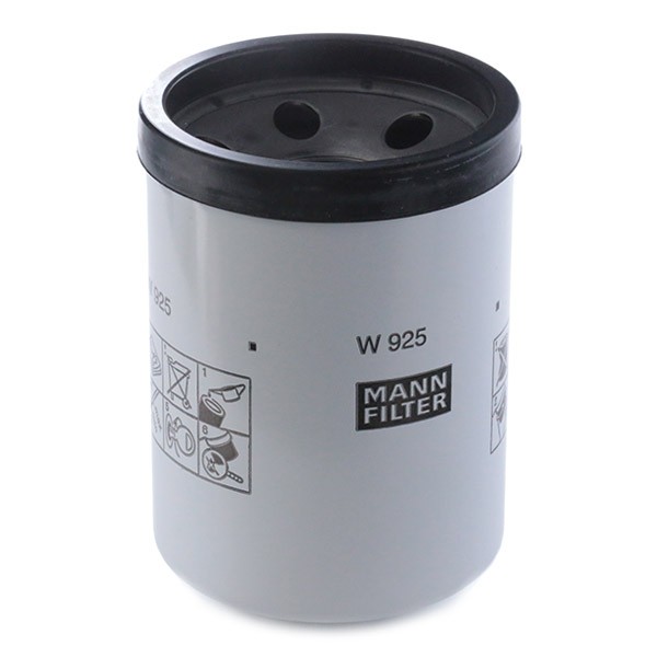 MANN-FILTER W925 Engine oil filter 1 1/2-16 UN, Spin-on Filter