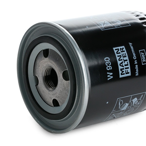 W930 Oil filter W 930 MANN-FILTER 3/4-16 UNF, with one anti-return valve, Spin-on Filter