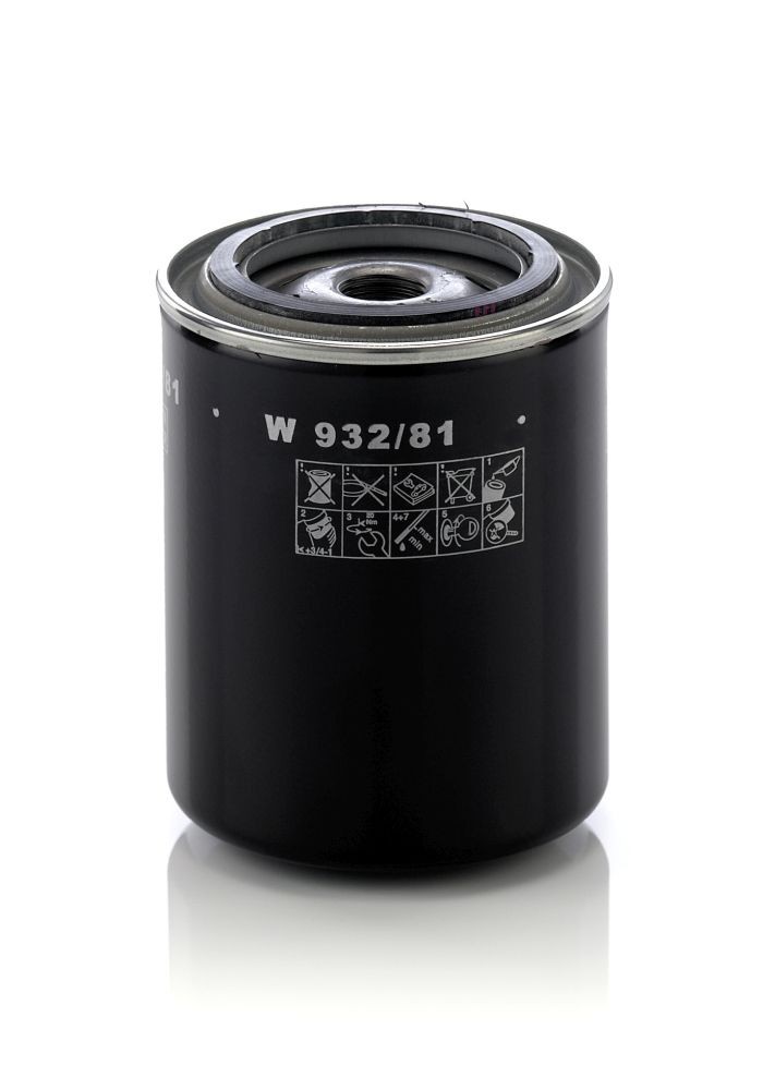 MANN-FILTER W932/81 Oil filter 15208 W3403