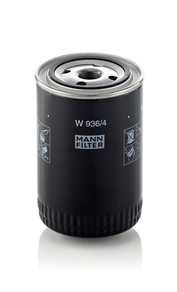 W936/4 Oil filter W 936/4 MANN-FILTER 13/16-16 UN, Spin-on Filter