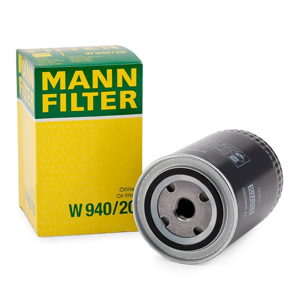 MANN-FILTER Oil filter W 940/20