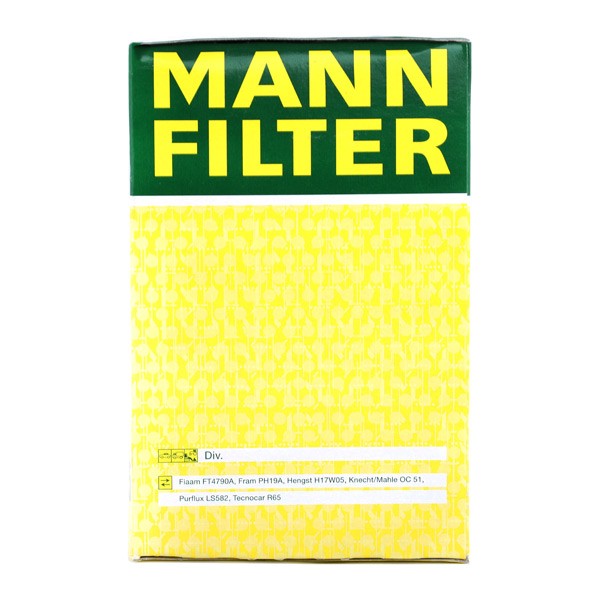 W 940/25 Alyvos filtras MANN-FILTER originalios kokybiškos