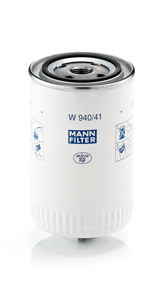 MANN-FILTER W940/41 Filter, operating hydraulics 50 0614 3645