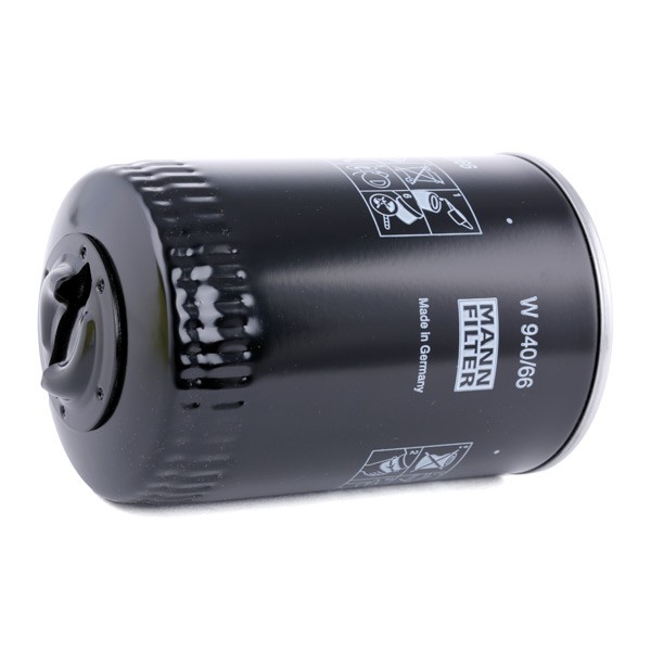 MANN-FILTER W940/66 Engine oil filter 3/4-16 UNF, with one anti-return valve, Spin-on Filter