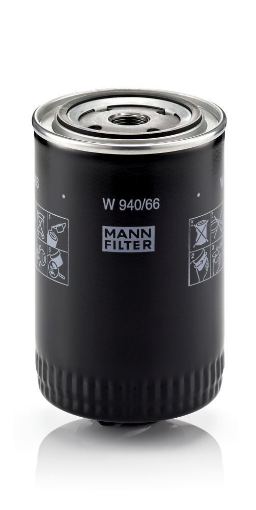 MANN-FILTER Engine oil filter W 940/66 buy online